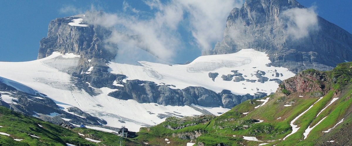 Engelberg-Titlis Ski Resort featuring mountains and snow
