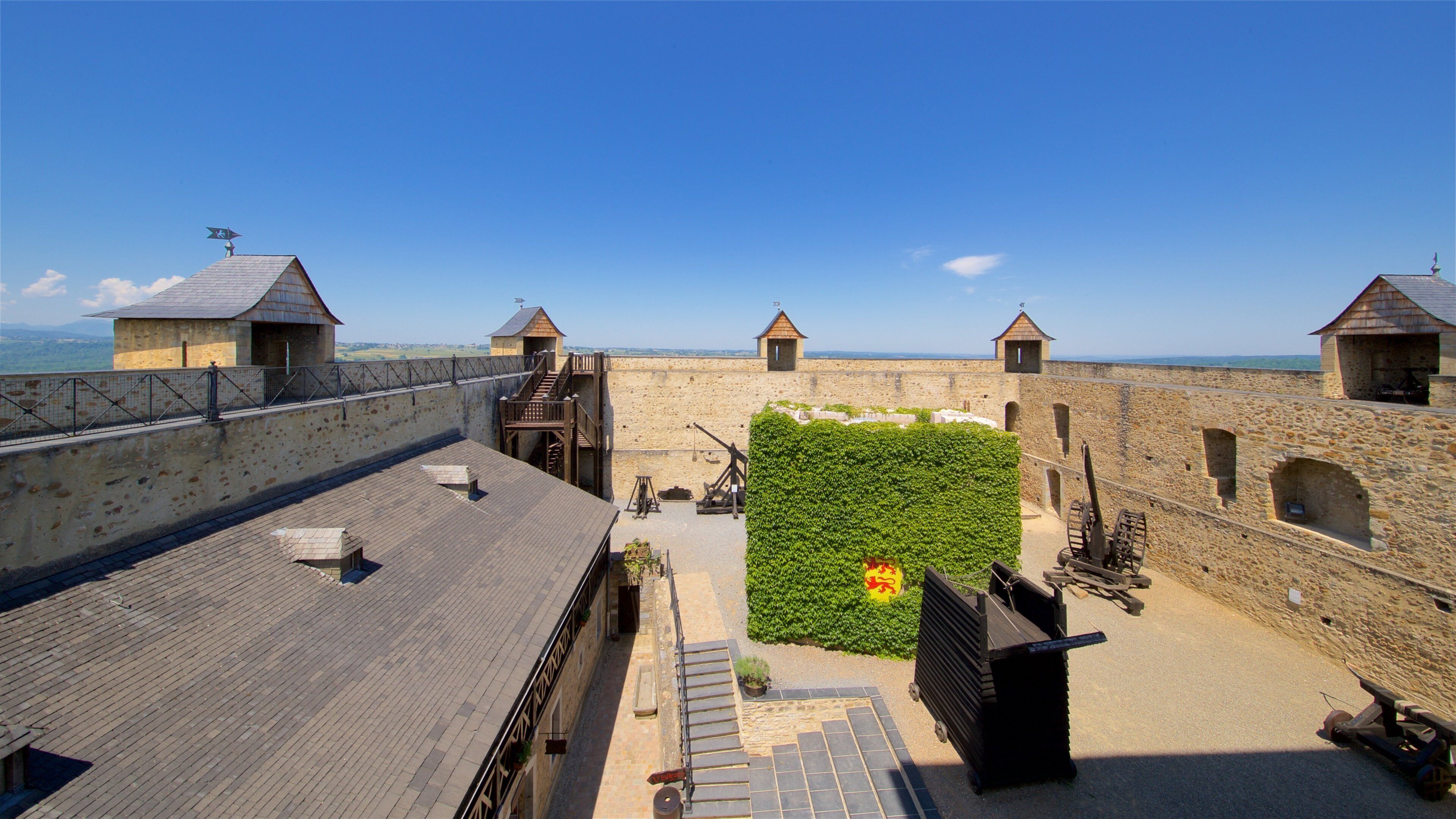 モヴザン シャトー 表示 遺跡