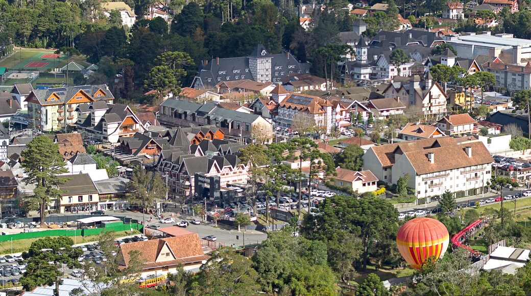 View of the Capivari tourist village, Campos do Jordão, State of São Paulo, Brazil. June 1, 2022.