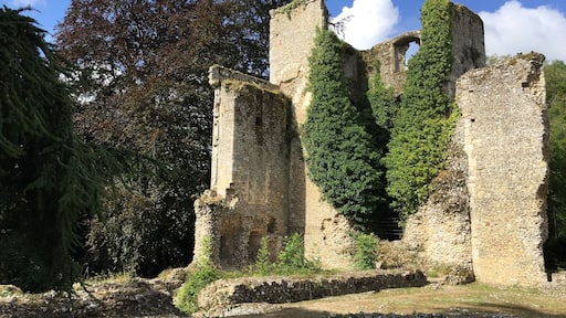 Part of the old tower at Bishops Waltham Abbey