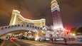Venetian Macao Casino featuring a city and night scenes
