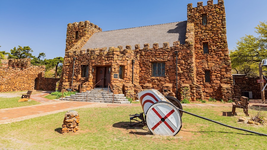 Sunny view of The Holy City of the Wichitas
