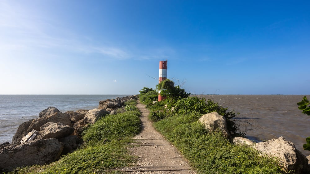 Sightseeing of Barranquilla, Bocas de Ceniza, Colombia
