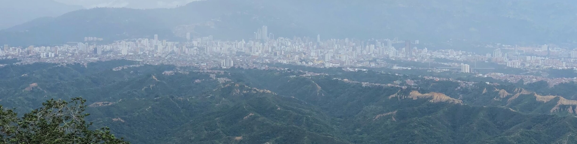 Outlook point of the whole Bucaramanga town