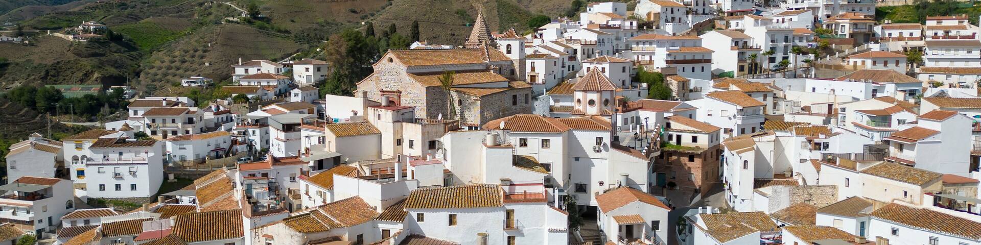 municipio de El Borge en la comarca de la Axarquía de Málaga, España