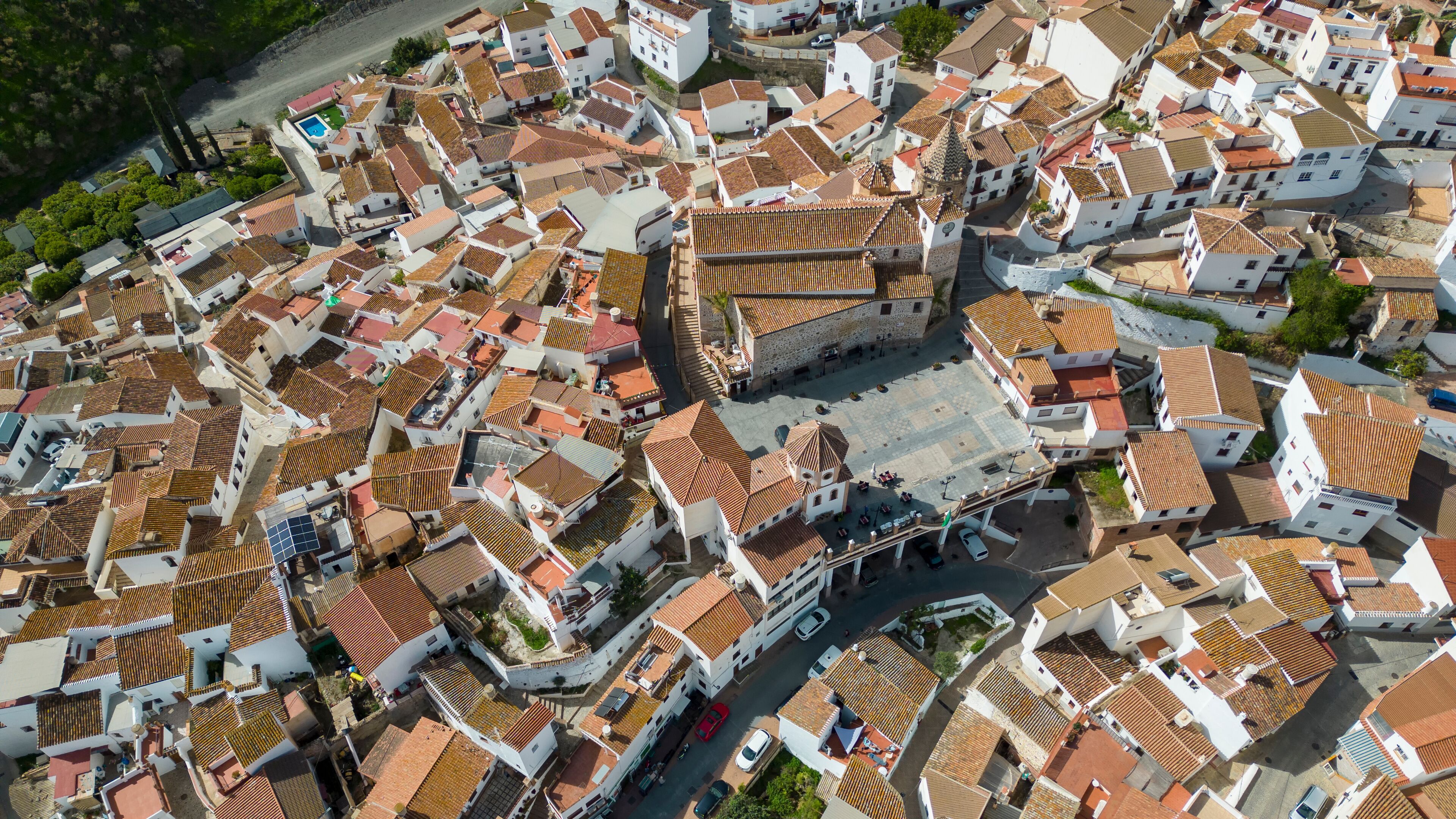 municipio de El Borge en la comarca de la Axarquía de Málaga, España
