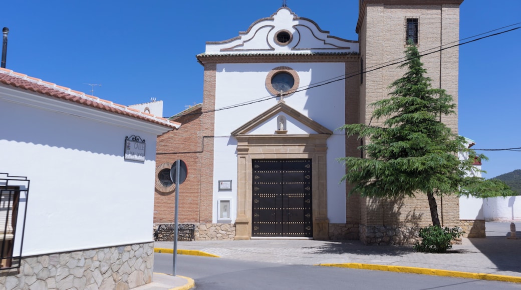 Front view of Church of Cristo de la Misericordia. Humilladero. MĂĄlaga