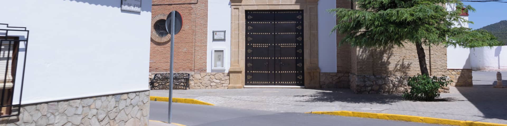 Front view of Church of Cristo de la Misericordia. Humilladero. Málaga