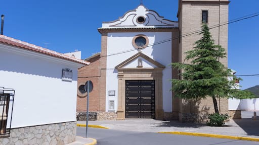 Front view of Church of Cristo de la Misericordia. Humilladero. Málaga