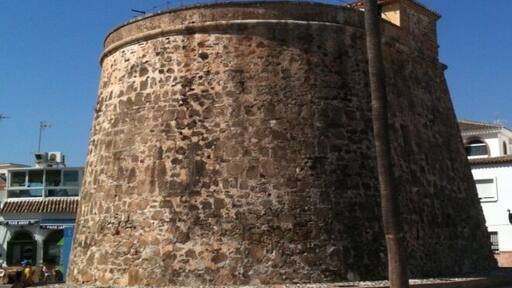 The Torre Arabe.
Although just off the main N340 road to the west of Fuengirola, this is an oasis of calm.
Parking is a little fraught but there is a long sandy beach, and plenty of places to eat.