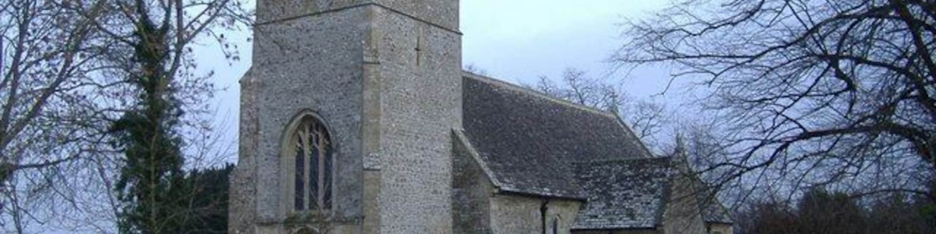 St John the Baptist, Hannington In an isolated position, approximately half a mile south east of the village.