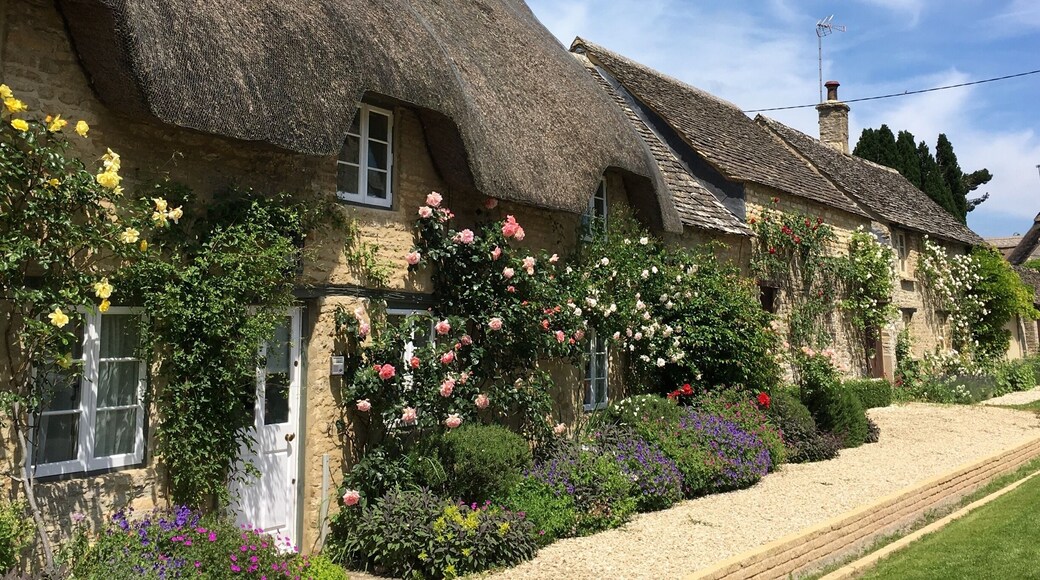 Cottages with straw roofs, which last hundreds of years.