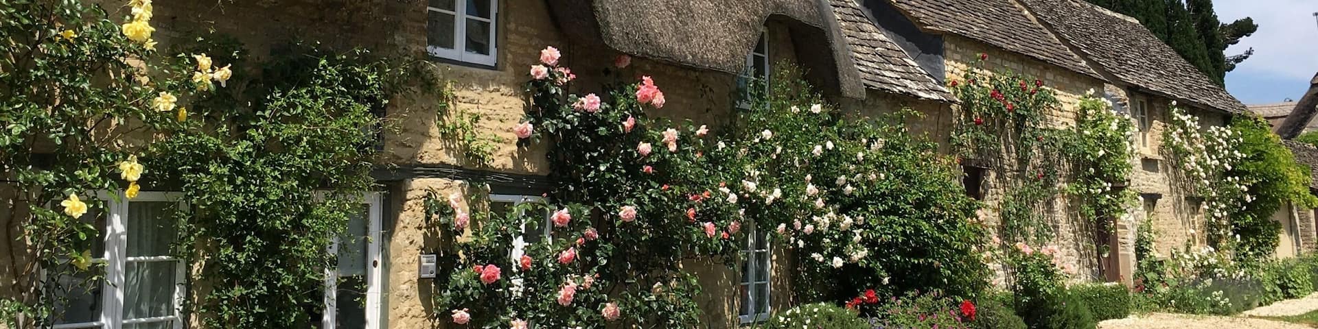 Cottages with straw roofs, which last hundreds of years.