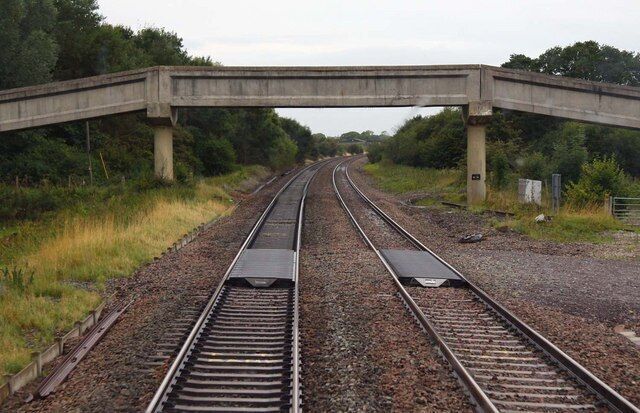 The Great Western Main Line at Ashbury Crossing, Vale of White Horse