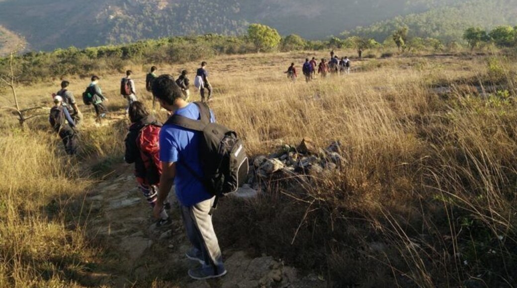 This is from my very first trekking experience, it's a hillock called Horagina Betta which translates to the Outside Hill.
We were extremely lucky on this trek as we saw some rare views, due to the clouds.
#InsideTravellersShoes #AdventurePacked #TroveOnTuesday