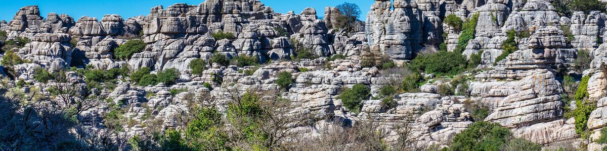 El Torcal de Antequera, Andalusia, Spain, near Antequera, province Malaga.