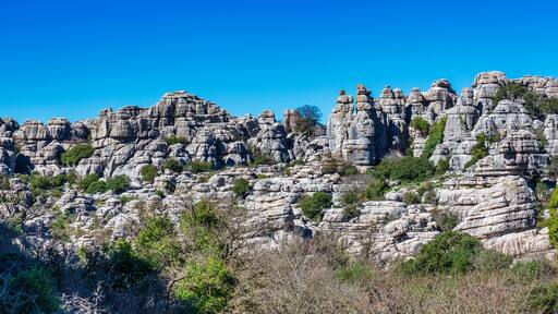 El Torcal de Antequera, Andalusia, Spain, near Antequera, province Malaga.