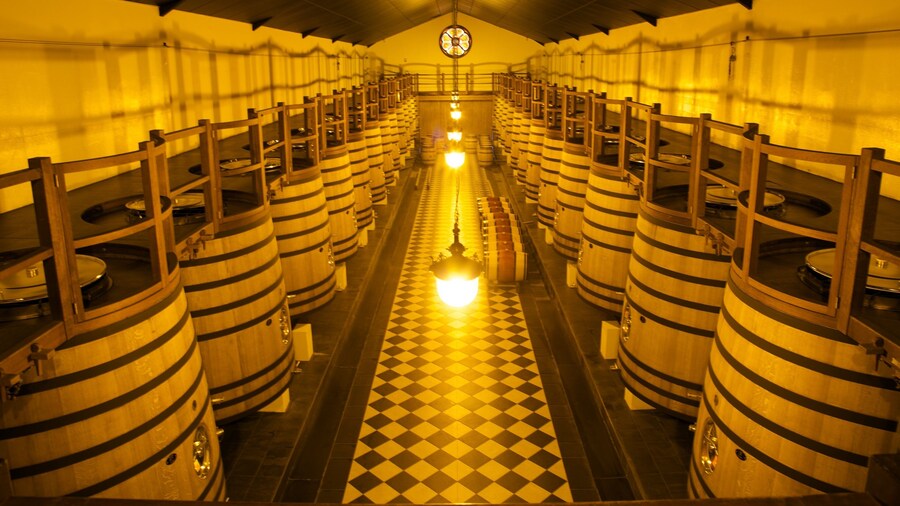 Chateau Pape Clement showing interior views