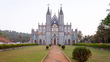 St Lawrence Minor Basilica at Attur, Karkala, Mangalore, Karnataka, India