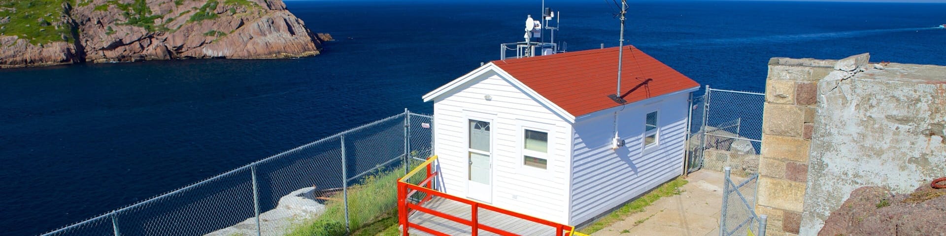 Fort Amherst showing general coastal views