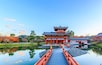 Byodo-In or Byodoin Temple Buddhist temple, Unesco World Heritage Site, Phoenix Hall building, Uji, Kyoto, Japan., Shutterstock ID 763950442, Purchase Order: SP-1506 Go Guides, Order Number: , Client/