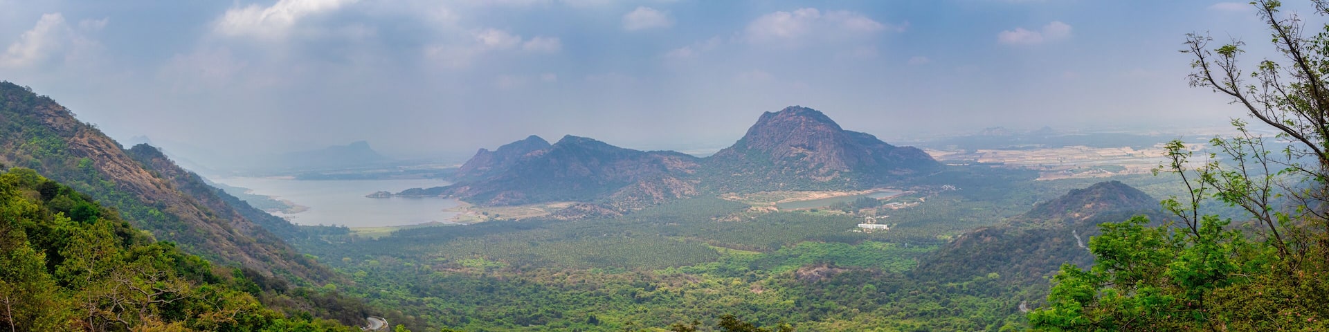 panorama of the mountains