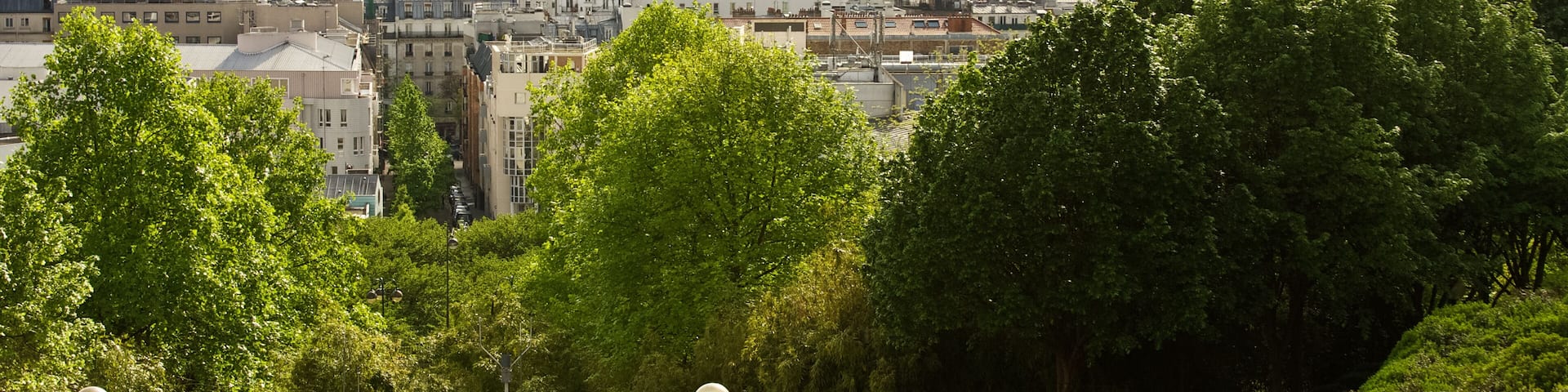View from Paris's Parc de Belleville