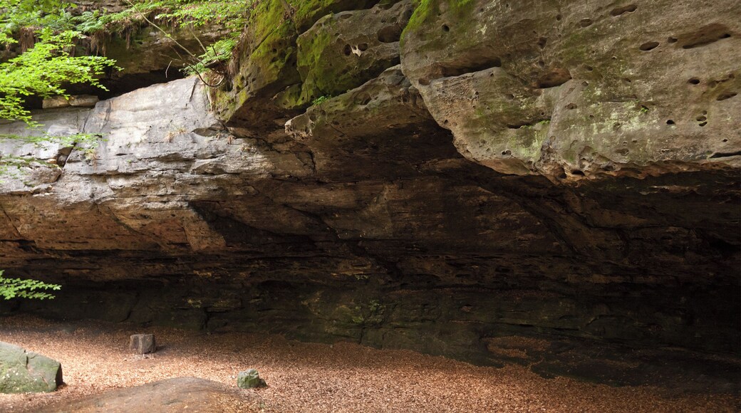 Hickelhรถhle, cave in the national park Saxon Switzerland