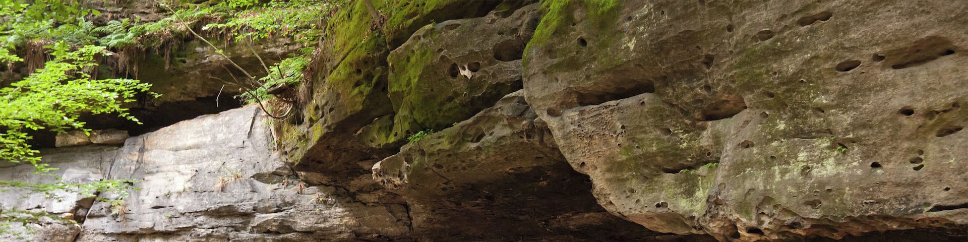 Hickelhöhle, cave in the national park Saxon Switzerland