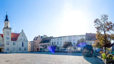 Rathaus, Coswig, Anhalt, Deutschland