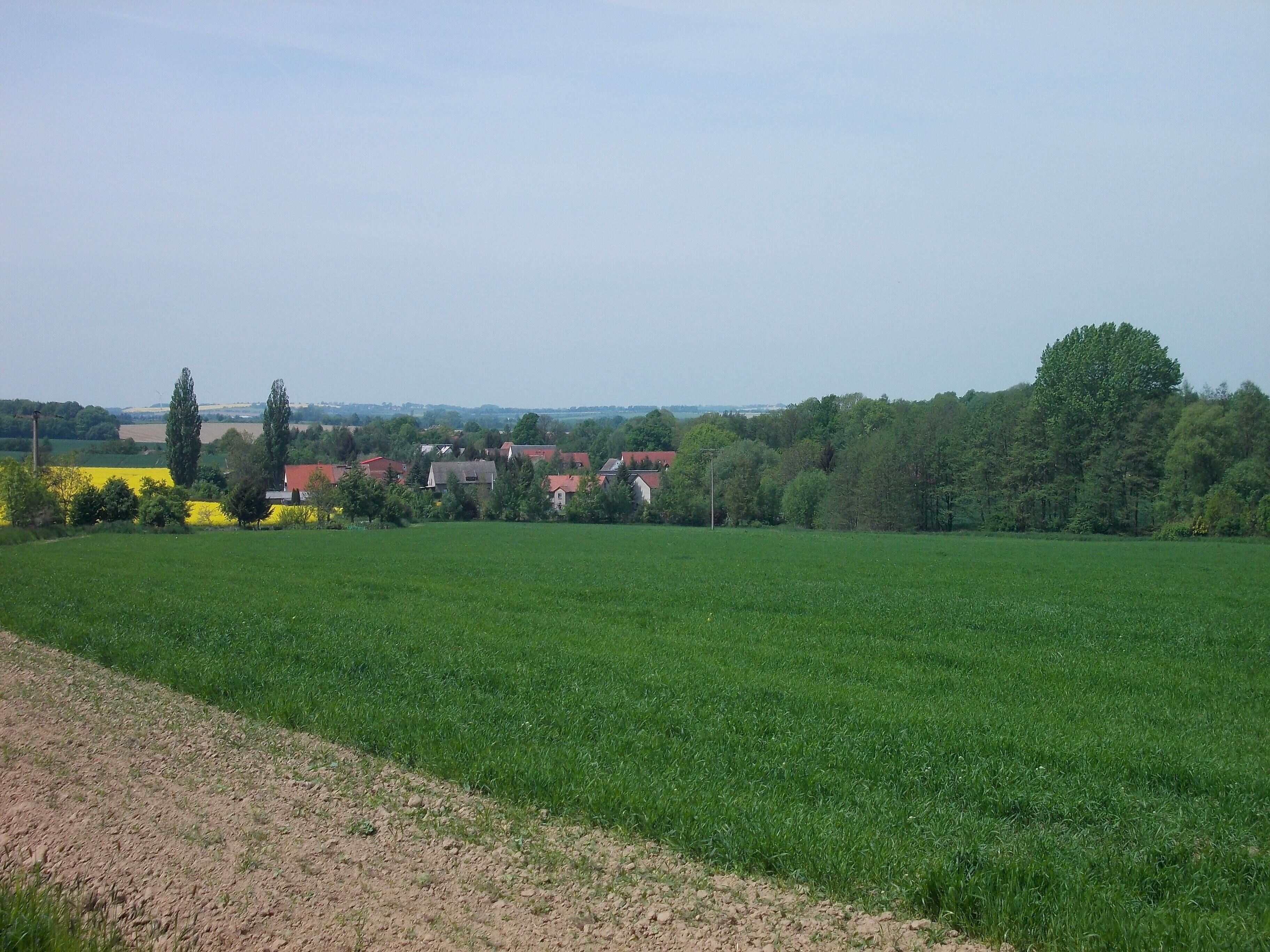 Wendischbora (Nossen, meissen district, Saxony) from the south-east