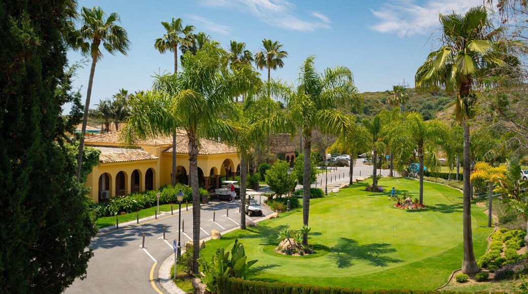 Marbella Golf and Country Club which includes a house and a garden