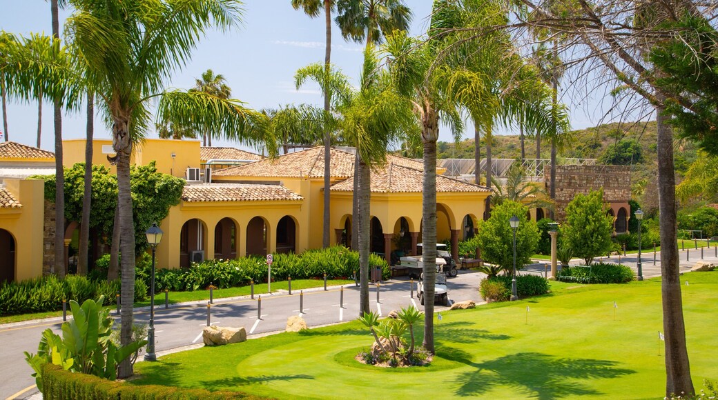 Marbella Golf and Country Club featuring a house and a garden