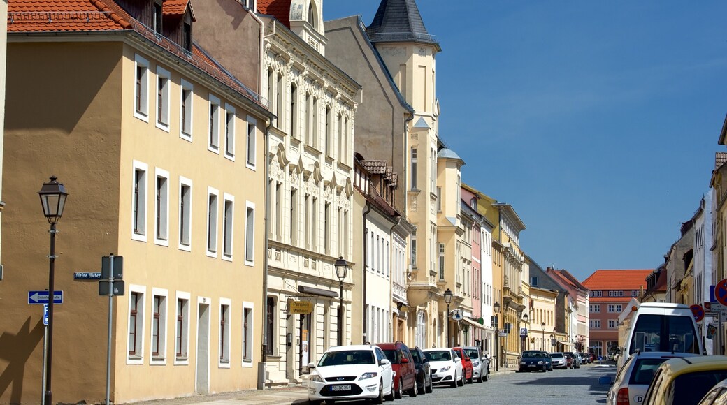 Torgau que incluye escenas urbanas