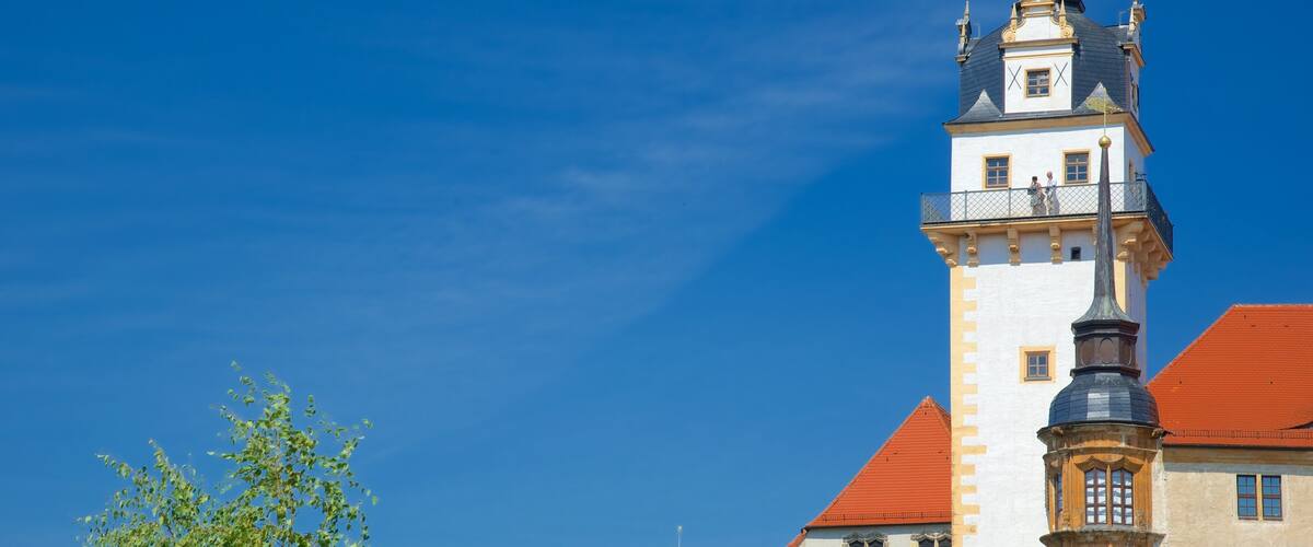 Torgau ofreciendo una iglesia o catedral