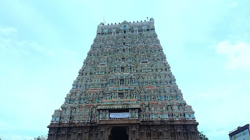 kasi viswanathar temple tower in tenkasi