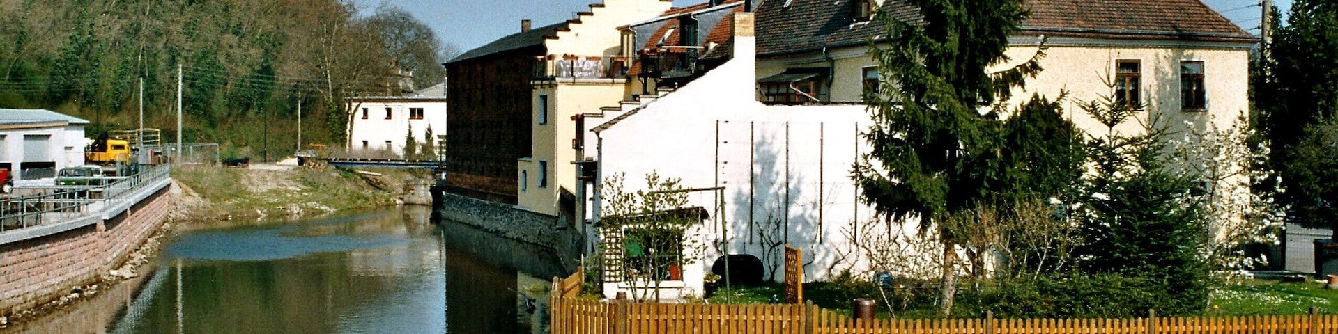Eilenburg, the Mühlgraben (mill race)