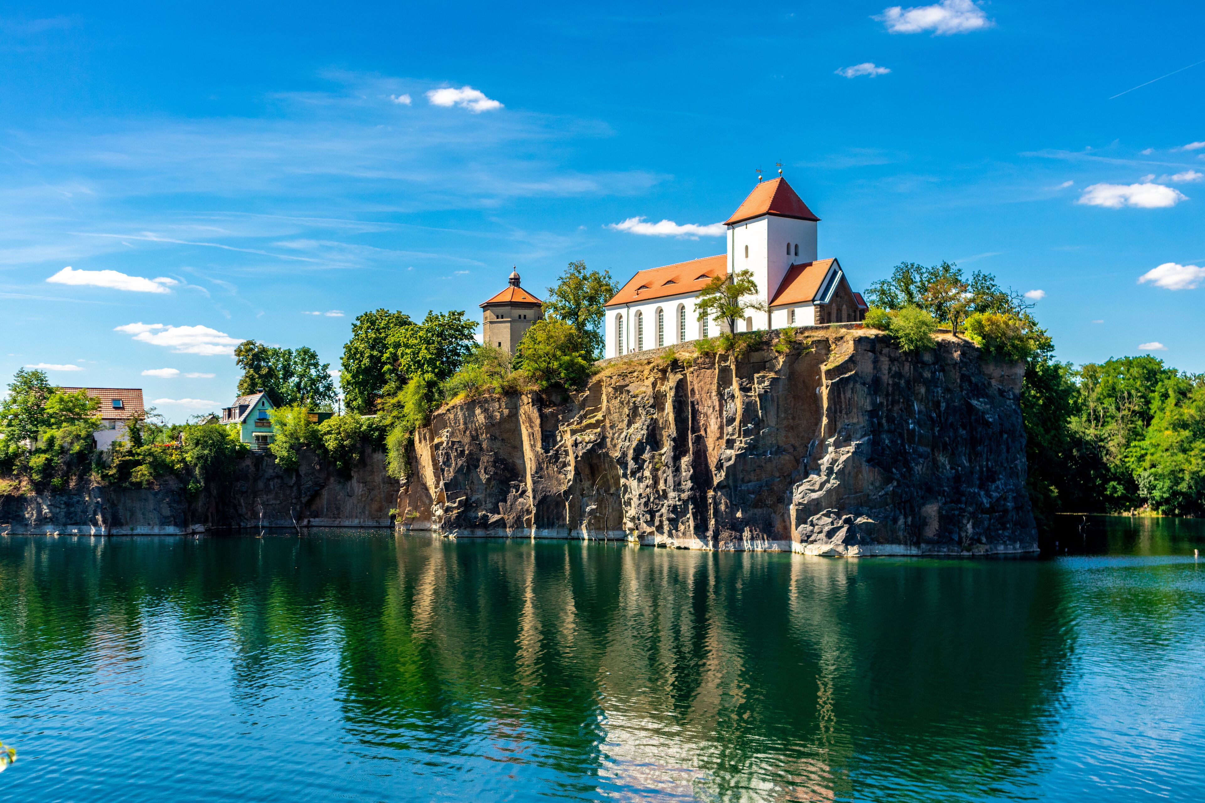 Sommerliche Entdeckungstour an der Bergkirche Beucha bei Leipzig - Sachsen - Deutschland