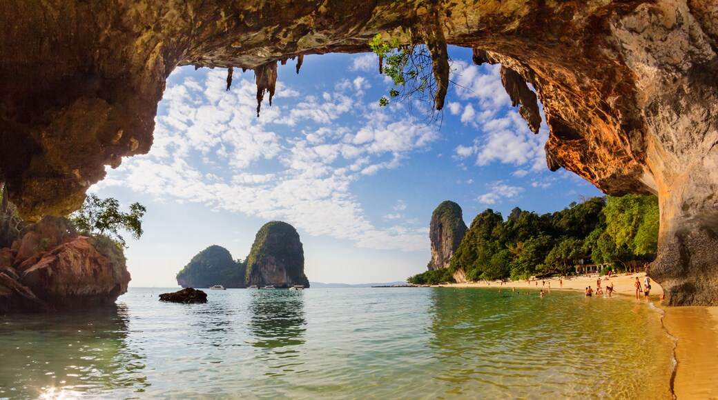 Pranang Cave Beach, Krabi, Thailand