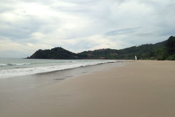 This is a lovely beach to relax and swim at. Kantiang beach is definitely one of the cleanest beaches that we have seen in Thailand. We were fortunate enough to see why the beach was so clean. The local workers from the Pimalai Resort and Spa spent sometime from work cleaning up the beach. I wish other locals and hotels would do the same to help the pollution issues that the beaches and seas are facing here in Thailand as well as around the world. It also looked like a great team building experience. You can find this beach on the way to the Southern most point of Ko Lanta.