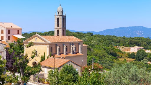 Small village Petreto-Bicchisano, Corsica, France