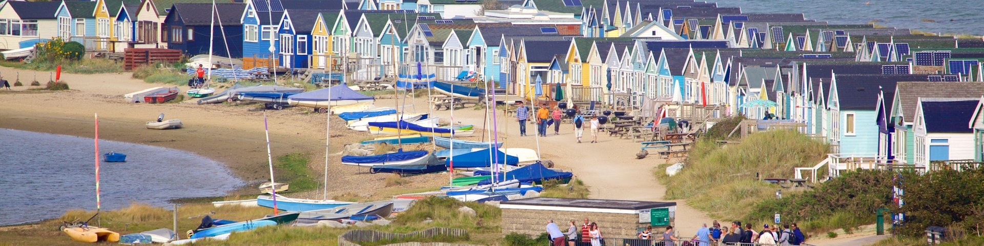 Bournemouth mit einem Küstenort