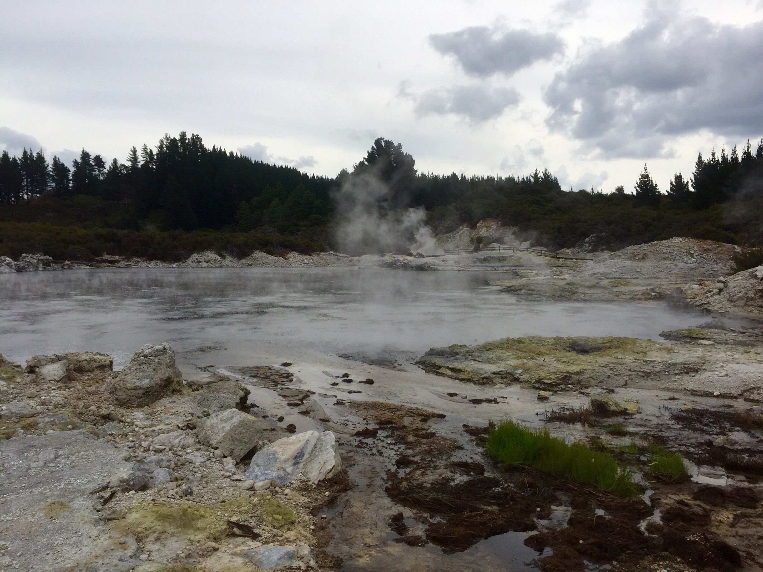This place was interesting. If you've never seen geothermal activity before it's super interesting. Huge area that takes about an hour to walk. I still liked wai-o-tupo "better", if I had to pick one... But they both are very different and it was pretty cool to see all the bubbling mud. And if your already there to soak in the mud and use the spa, checking out the grounds in a no brainer