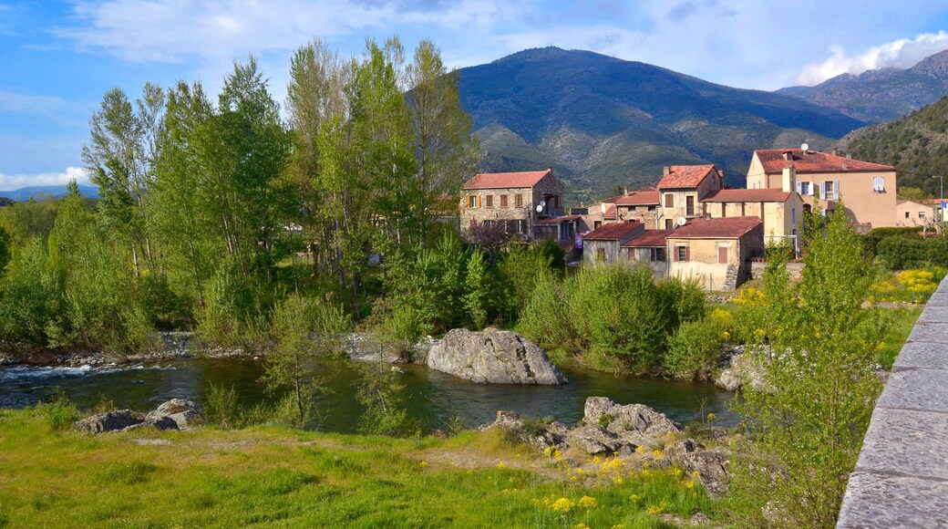 View on Ponte Leccia, Corsica, France
