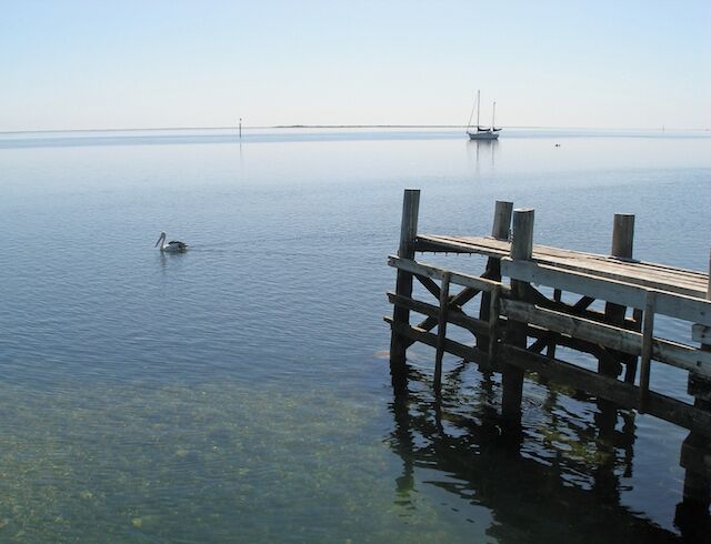 Emu Bay, Kangaroo Island, South Australia.

A languid Sunday afternoon, a million miles from everywhere.

More: http://www.wornwheels.com/aus_kangaroois.php