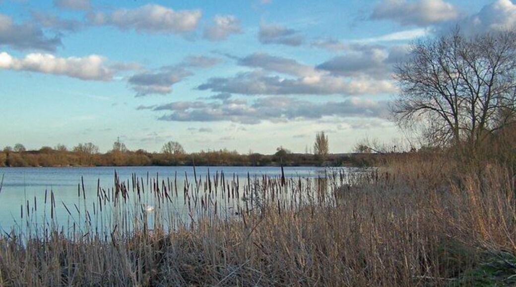 Brookland Lake, Snodland Once a gravel pit, now a private fishing lake.
