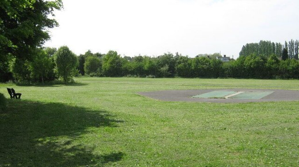 Harvestfield Park Multi-use park in Crockenhill. Accessed from Harvest Way. Has football field, BMX tricks track, cricket pitch and general grassland.