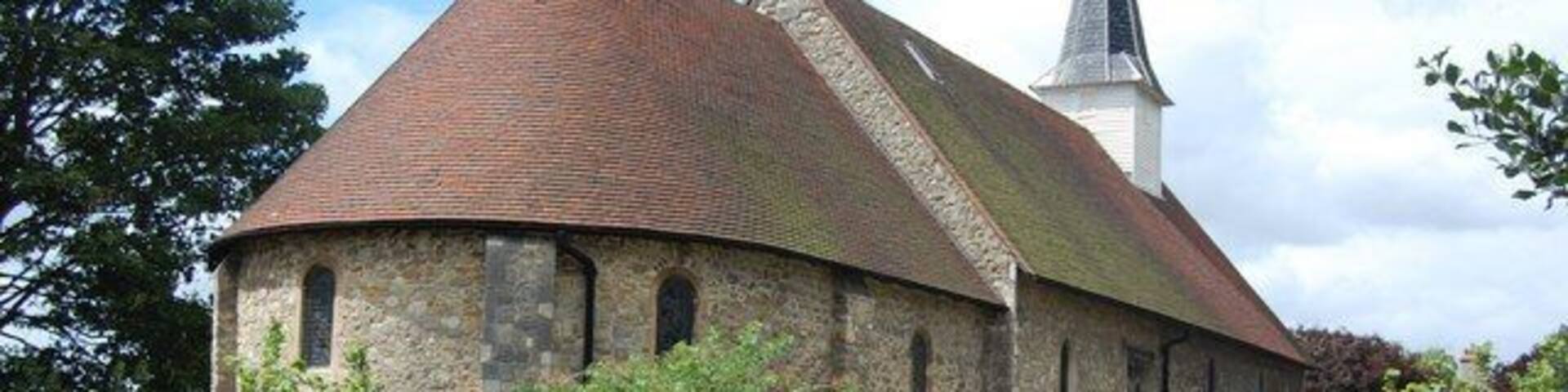 Parish church of St James the Less, Hadleigh, Essex, seen from the east