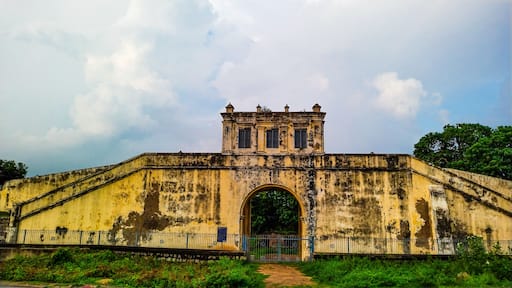 Ancient, Historical fort. Arcot fort, Delhi gate of Arcot, Tamil Nadu, South India, India
