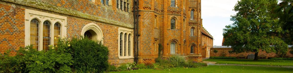 Layer Marney Tower featuring heritage architecture